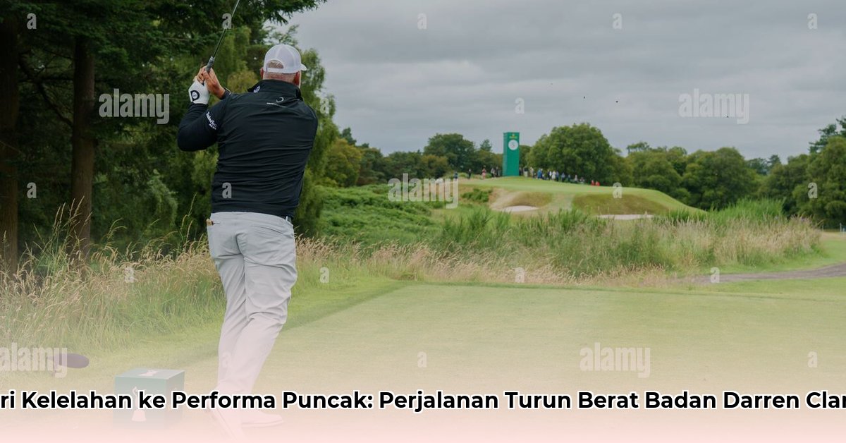 darren clarke weight loss